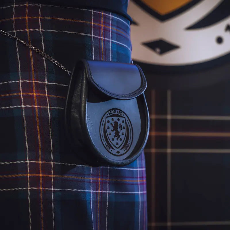 Scotland National Team Leather Sporran