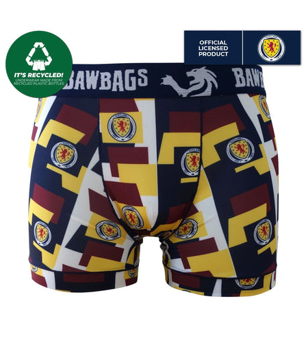 Cool De Sacs Scotland National Team Tiles Technical Boxer Shorts