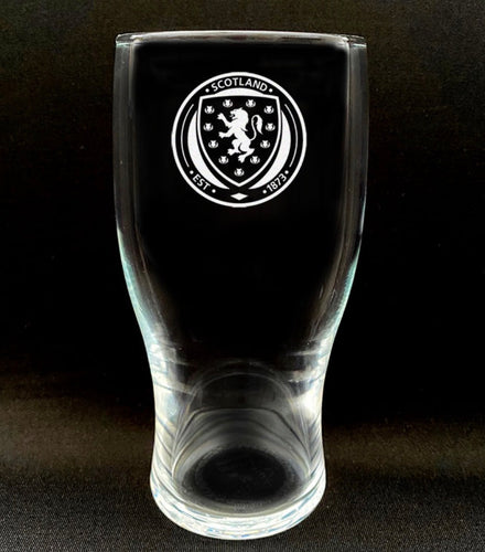 Crest Pint Glass