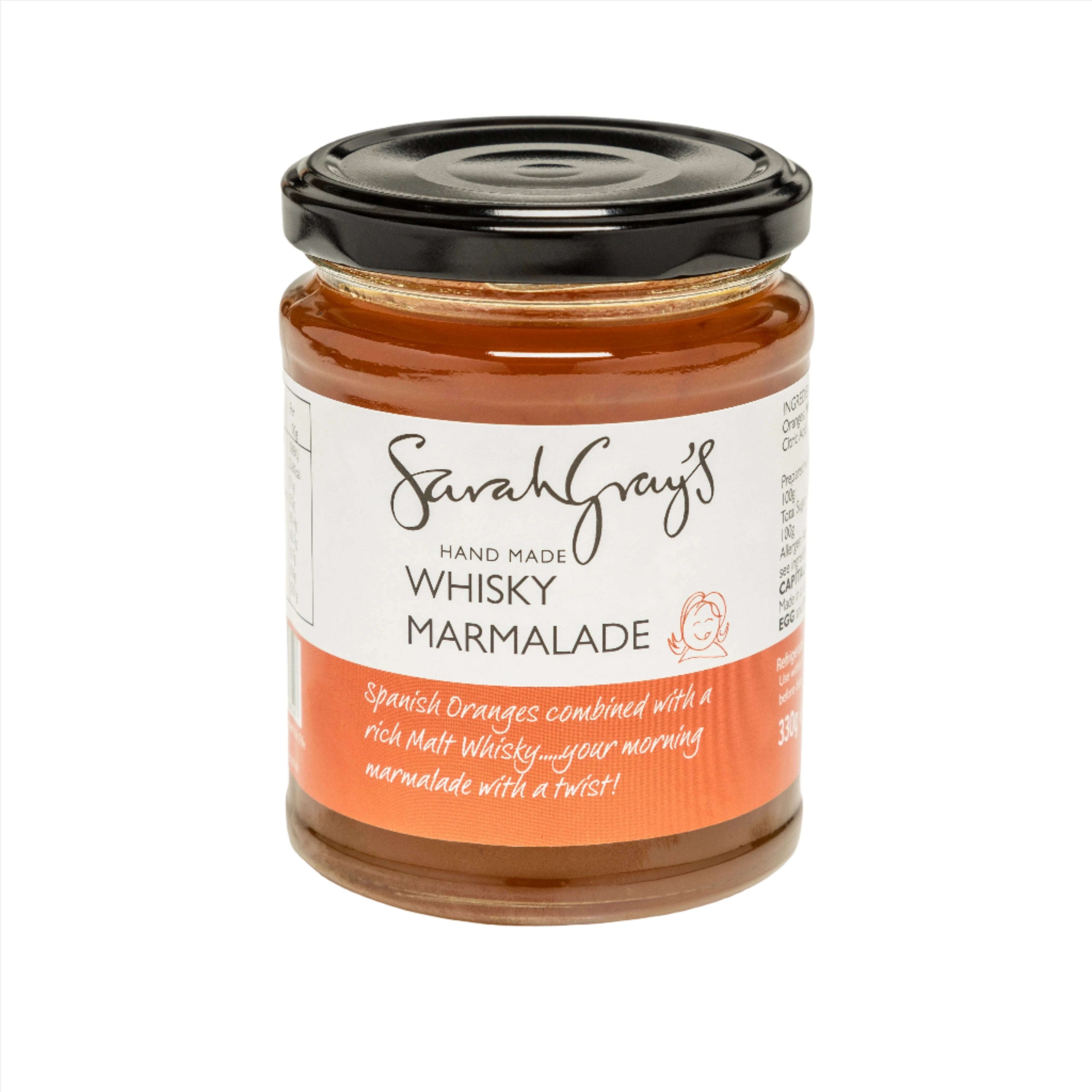 Sarah Gray's Whisky Marmalade 330g