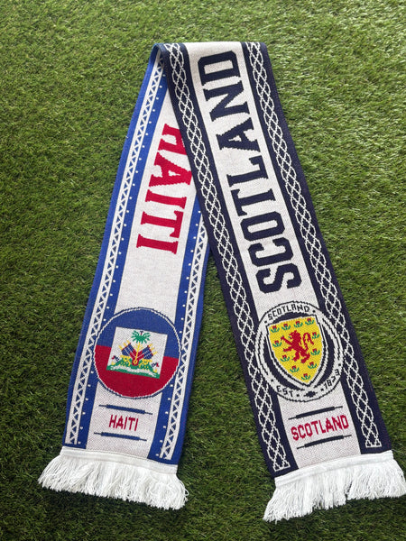 50/50 Haiti Scarf White