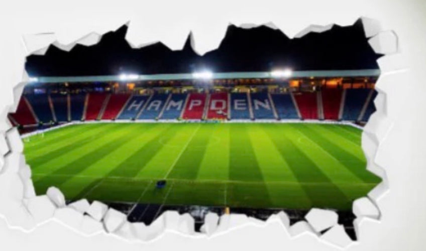 Scottish National Team Hampden Broken Wall Sticker