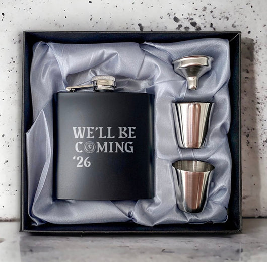 Scotland National Team Hip Flask Set