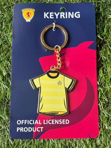 Retro 1986 Away Strip Keyring