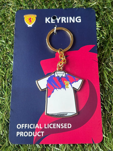 Retro 1992 Away Strip Keyring
