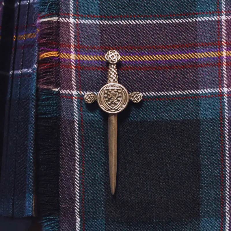 Scotland National Team Crested Kilt Pin