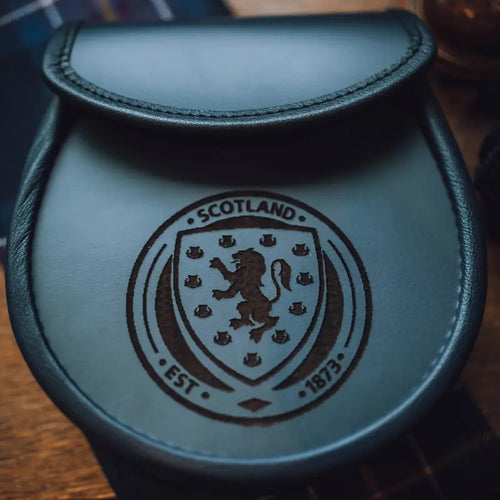 Scotland National Team Leather Sporran