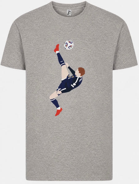 McTominay Kick Grey Marl T Shirt