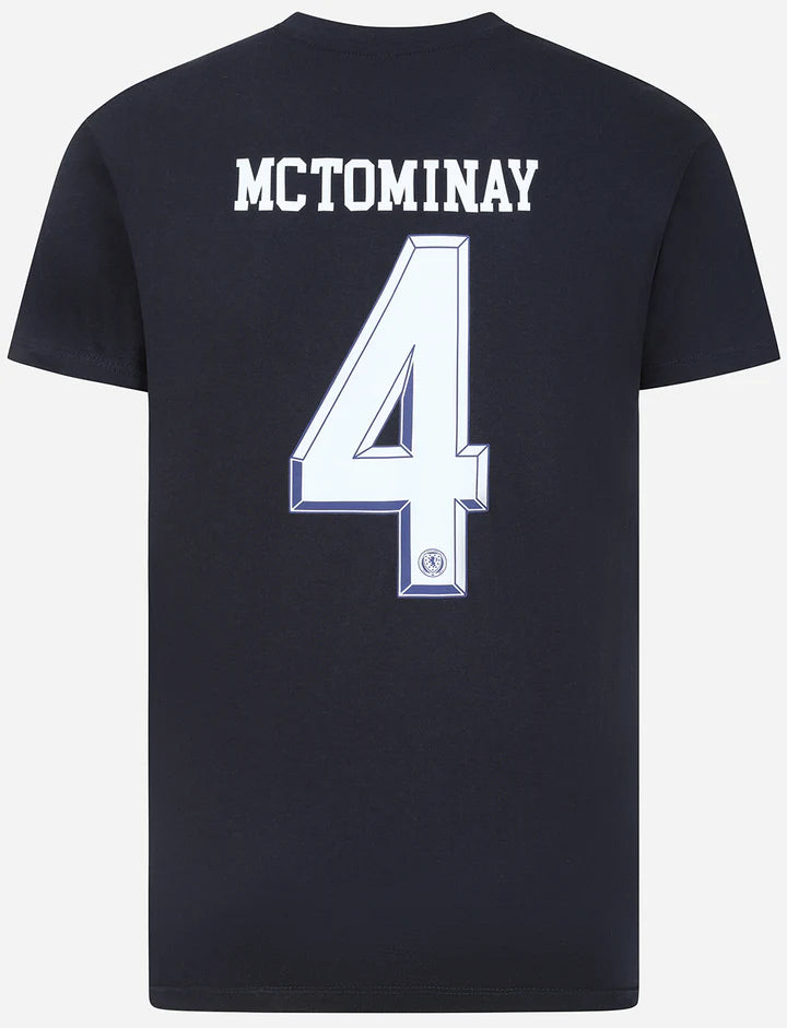 McTominay Kick Navy T Shirt