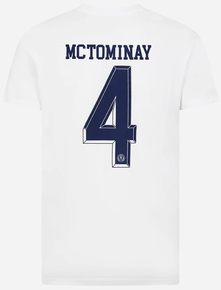 McTominay Kick White T Shirt
