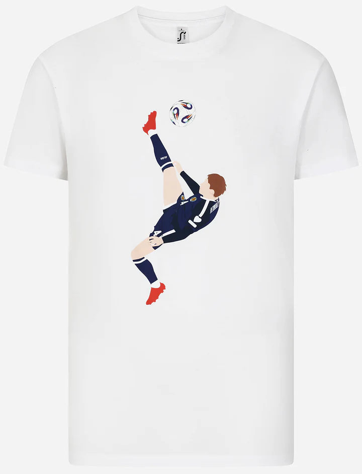 McTominay Kick White T Shirt