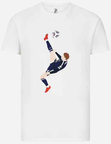 McTominay Kick White T Shirt