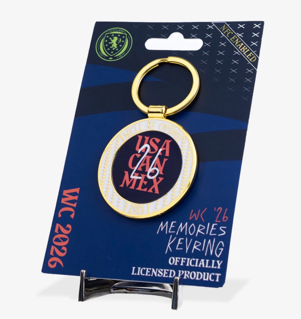 Scotland WC’26 Memories Keyring