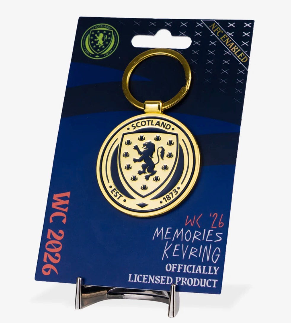 Scotland WC’26 Memories Keyring