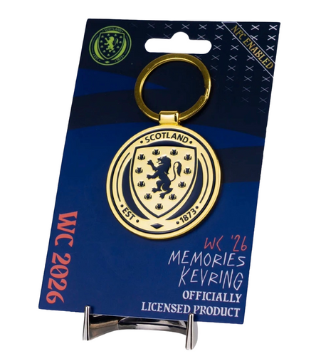 Scotland WC’26 Memories Keyring