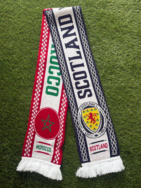 50/50 Morocco Scarf White