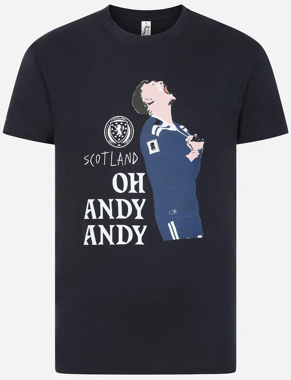 Oh Andy Andy Navy T Shirt