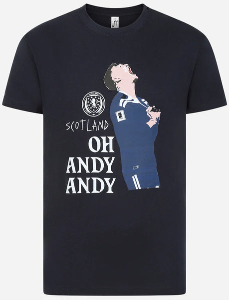 Oh Andy Andy Navy T Shirt