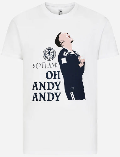 Oh Andy Andy White T Shirt