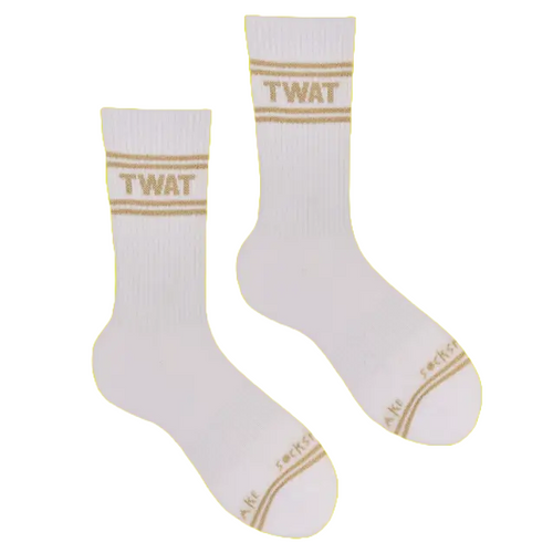 Sweary Sports Socks - Twat