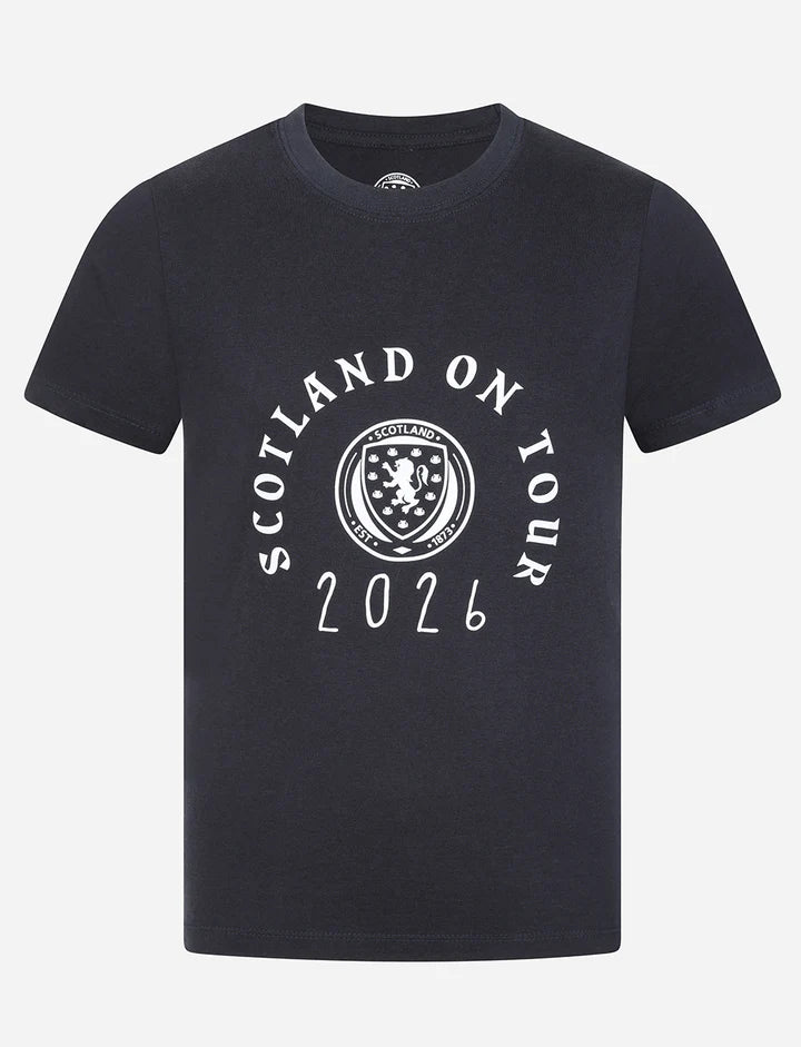 Official Team Scotland 'On Tour 2026' Kid's T-Shirt