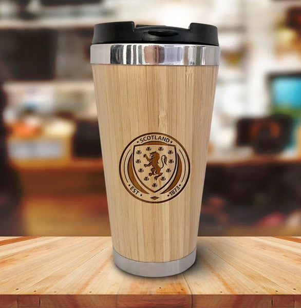 Scotland National Team – Bamboo Thermal Travel Mug