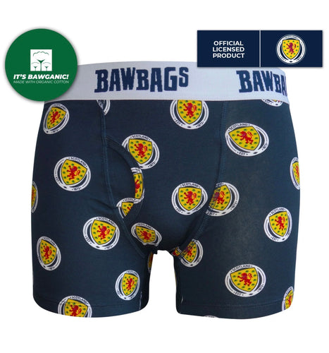 Scotland National Team - Badge Cotton Boxer Shorts