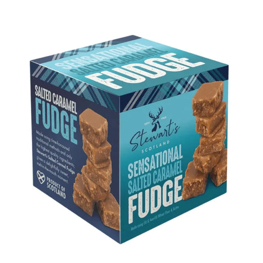 Stewarts of Scotland Salted Caramel Fudge Box