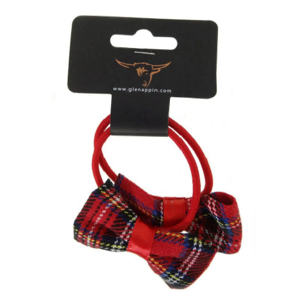 Tartan Bow Ponios 2pk