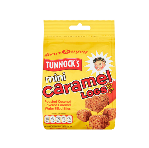 Tunnock's Mini Caramel Log Pouch 150g