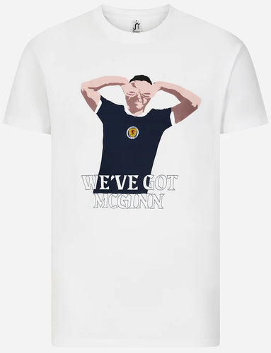 We've Got McGinn White T Shirt