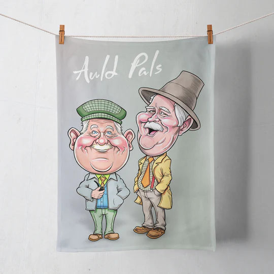 Auld Pals Tea Towel