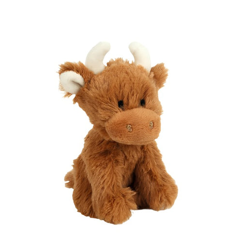 Highland Coo Soft Toy Brown