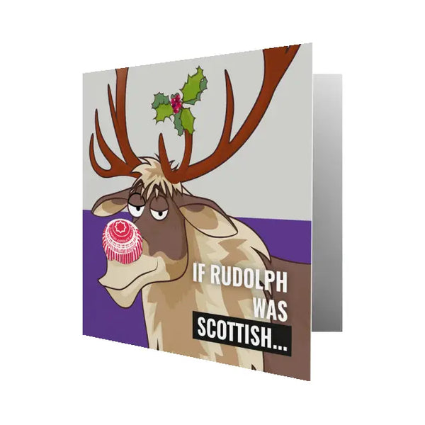 Rudolph Scottish Card