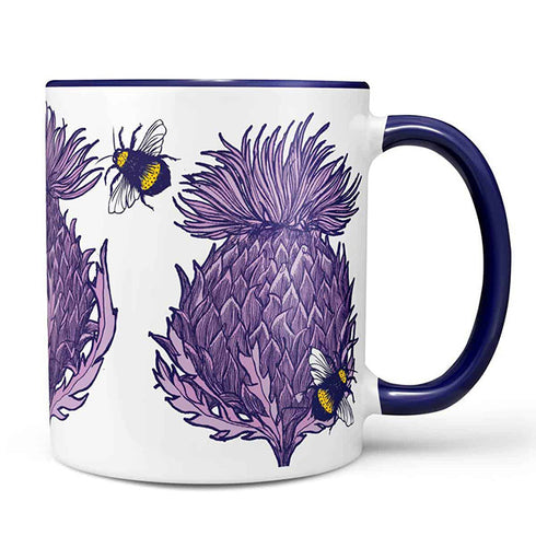 Scottish Thistle Chunky Mug