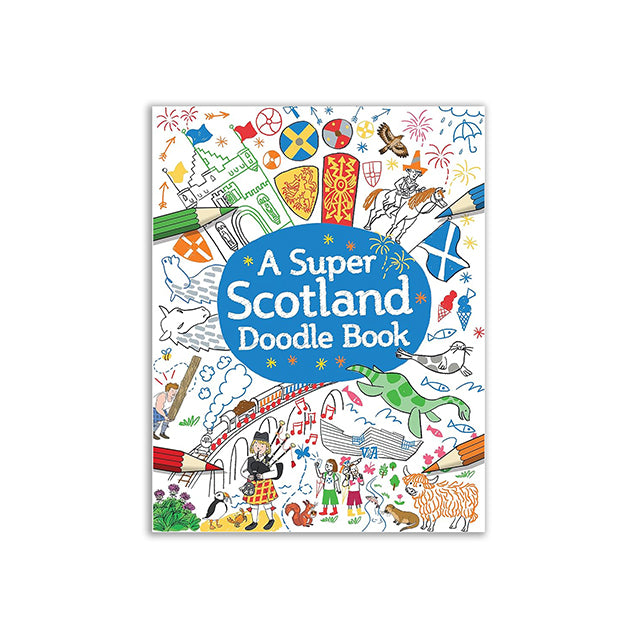 A Super Scotland Doodle Book (PB)