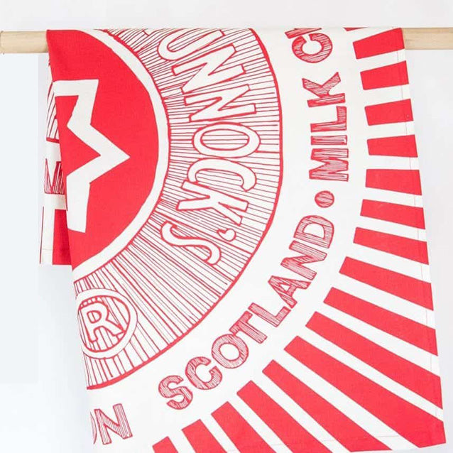 Tunnock’s Teacake Wrapper Tea Towel