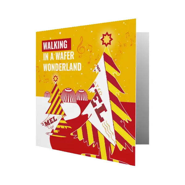 Walking in a Tunnocks Wonderland Xmas Card