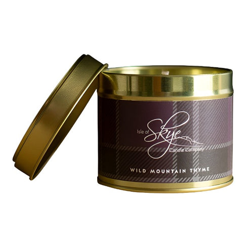 Wild Mountain Thyme Travel Tin Candle