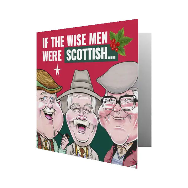 Three Wise Men Scottish Card