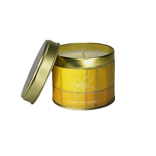 Highland Gorse Candle Travel Tin